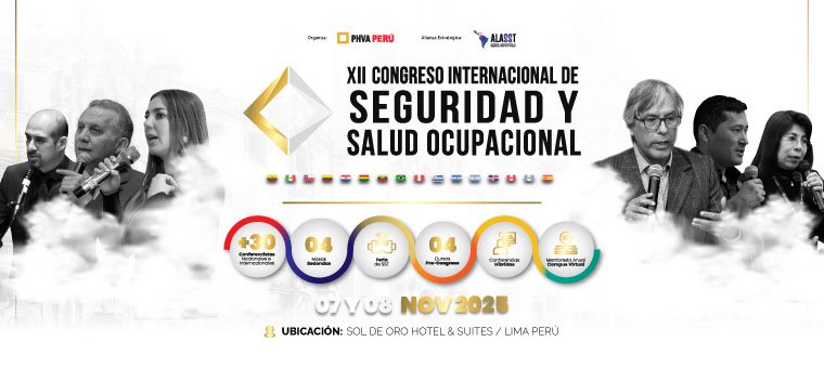 XII CONGRESO INTERNACIONAL DE SEGURIDAD Y SALUD EN EL TRABAJO